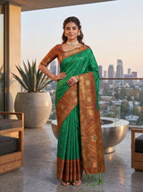 MIMOSA Rama Saree Saree — pose 4 styling detail