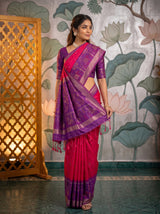 MIMOSA Rani Saree Saree — pose 5 styling detail