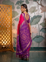 MIMOSA Rani Saree Saree — pose 7 styling detail