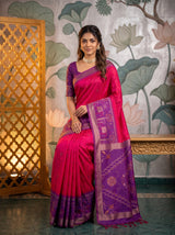 MIMOSA Rani Saree Saree — pose 8 styling detail