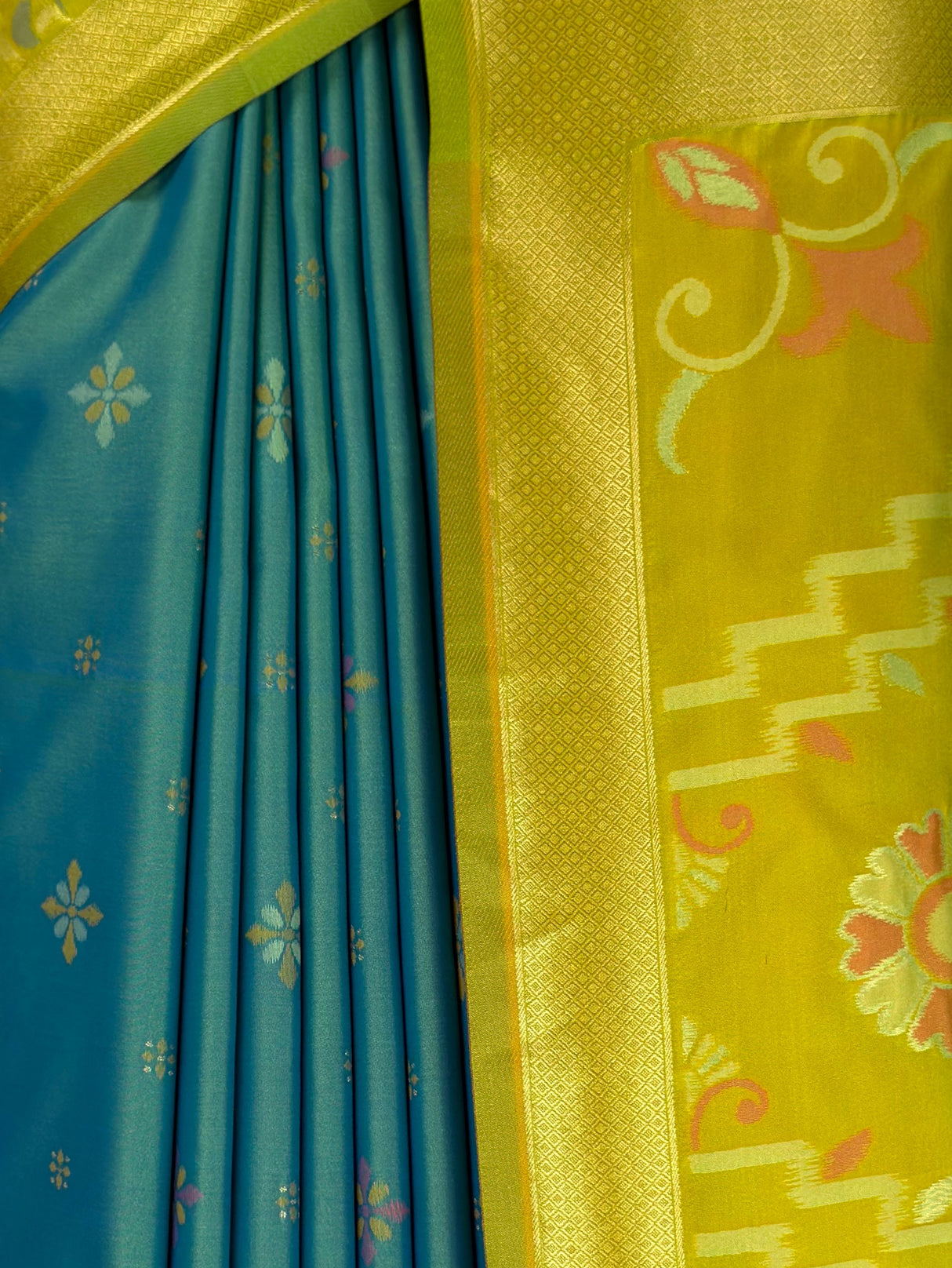 MIMOSA Sapphire Saree Saree — fleets shot full lifestyle
