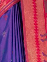 MIMOSA Purple Saree Saree — fleets shot full lifestyle