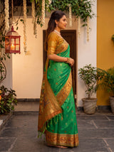 MIMOSA Rama Saree Saree — pose 3 styling detail