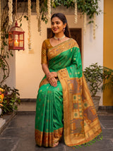 MIMOSA Rama Saree Saree — pose 8 styling detail