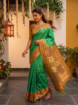 MIMOSA Rama Saree Saree — pose 9 styling detail