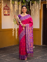 MIMOSA Rani Saree Saree — pose 10 styling detail
