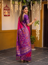 MIMOSA Rani Saree Saree — pose 7 styling detail