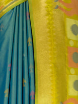 MIMOSA Sapphire Saree Saree — fleets shot full lifestyle