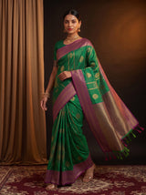 MIMOSA Rama Saree Saree — pose 6 styling detail