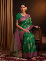 MIMOSA Rama Saree Saree — pose 8 styling detail