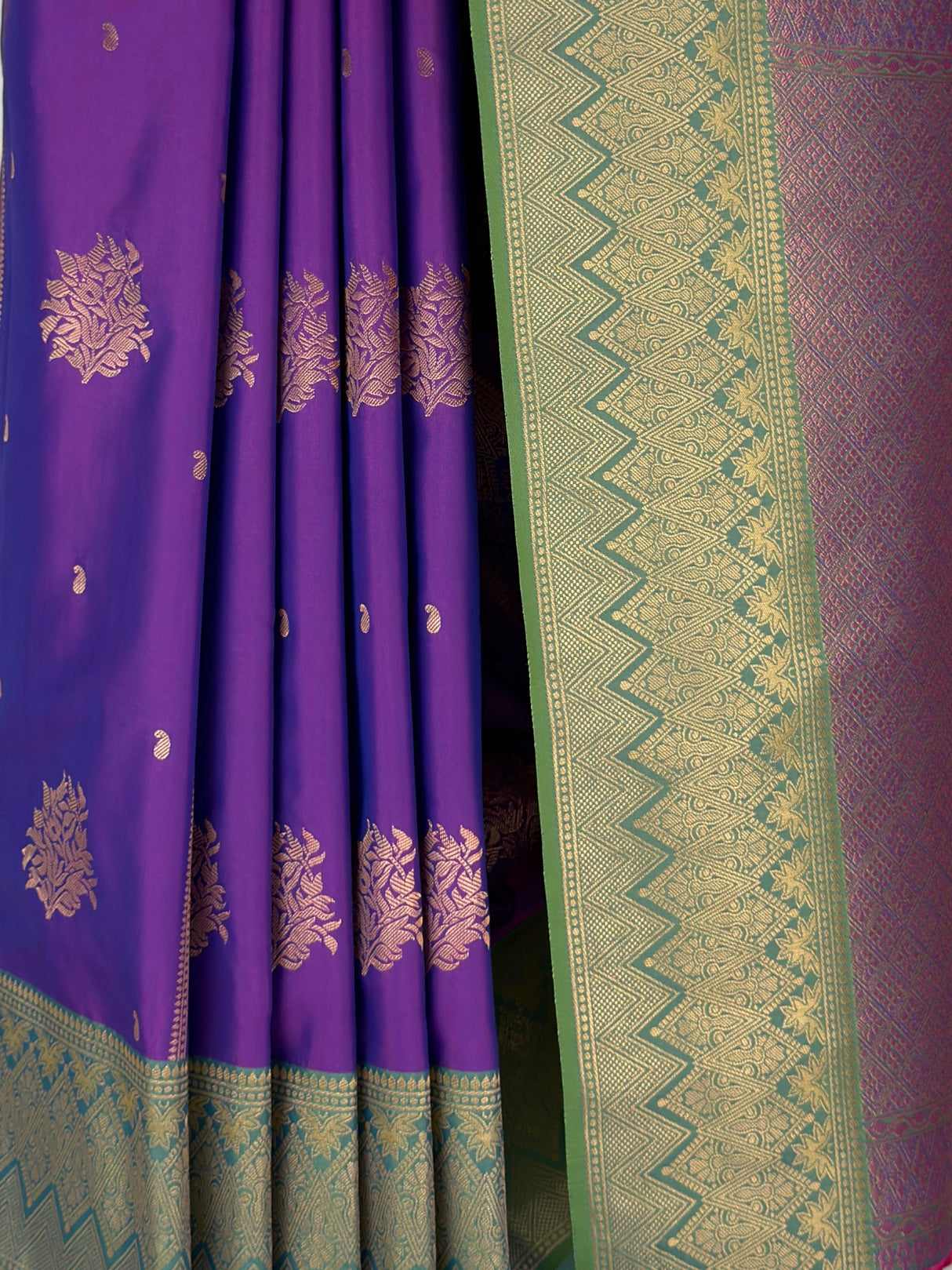 MIMOSA Violet Saree Saree — fleets shot full lifestyle