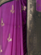 MIMOSA Lavender Saree Saree — fleets shot full lifestyle