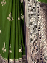 MIMOSA Olive Saree Saree — fleets shot full lifestyle