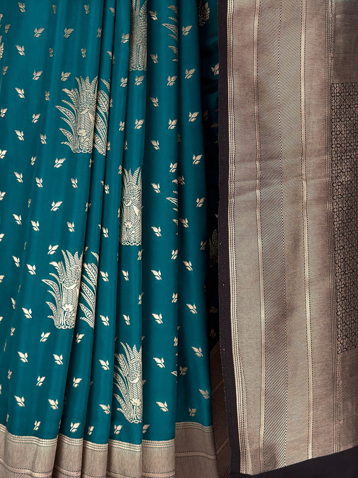 MIMOSA Sapphire Saree Saree — fleets shot full lifestyle