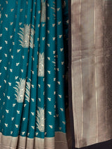 MIMOSA Sapphire Saree Saree — fleets shot full lifestyle