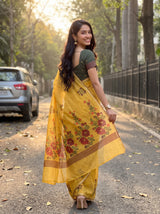 MIMOSA Saree Saree — pose 2 styling detail