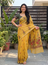 MIMOSA Saree Saree — pose 4 styling detail