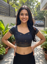 MIMOSA Saree Saree — blouse close-up