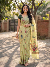 MIMOSA Saree Saree — pose 6 styling detail