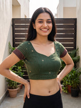 MIMOSA Saree Saree — blouse close-up