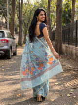 MIMOSA Saree Saree — pose 2 styling detail