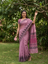 MIMOSA Pink Saree Saree — pose 9 styling detail