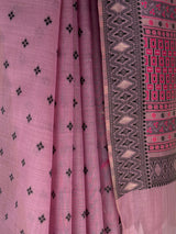 MIMOSA Pink Saree Saree — fleets shot full lifestyle