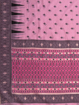 MIMOSA Pink Saree Saree — pallu and zari work detail