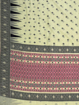MIMOSA Pista Saree Saree — pallu and zari work detail