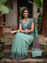 MIMOSA Rama Saree Saree — pose 8 styling detail