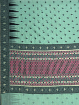 MIMOSA Rama Saree Saree — pallu and zari work detail