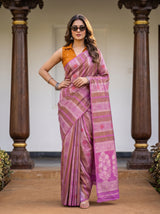 MIMOSA Pink Saree Saree — pose 4 styling detail