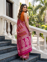 MIMOSA Rani Saree Saree — pose 7 styling detail