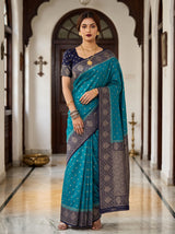 MIMOSA Ananda Saree Saree — front view on mannequin