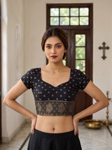 MIMOSA Ananda Saree Saree — blouse close-up