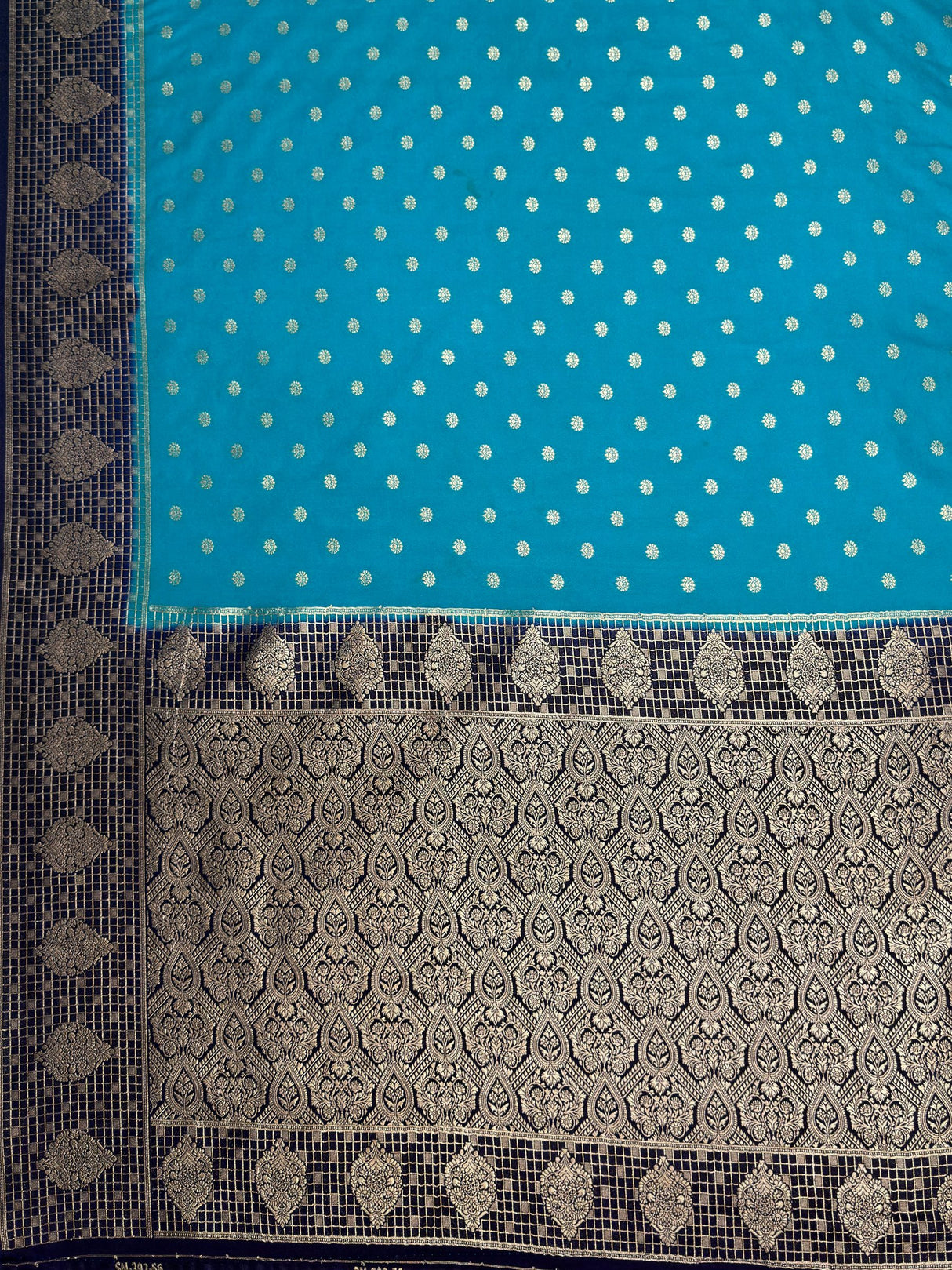 MIMOSA Ananda Saree Saree — pallu and zari work detail