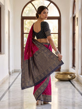 MIMOSA Rani Saree Saree — pose 7 styling detail