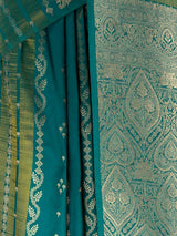 MIMOSA Sapphire Saree Saree — fleets shot full lifestyle
