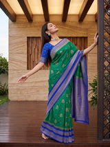MIMOSA Rama Saree Saree — pose 5 styling detail