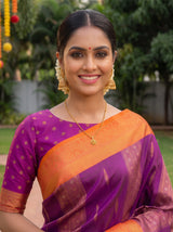 MIMOSA Rani Saree Saree — pose 10 styling detail