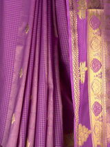 MIMOSA Lavender Saree Saree — fleets shot full lifestyle