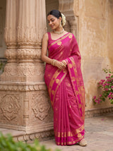 MIMOSA Rani Saree Saree — pose 8 styling detail