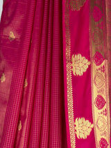 MIMOSA Rani Saree Saree — fleets shot full lifestyle