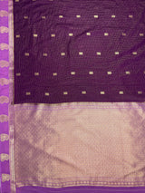 MIMOSA Jamun Saree Saree — pallu and zari work detail