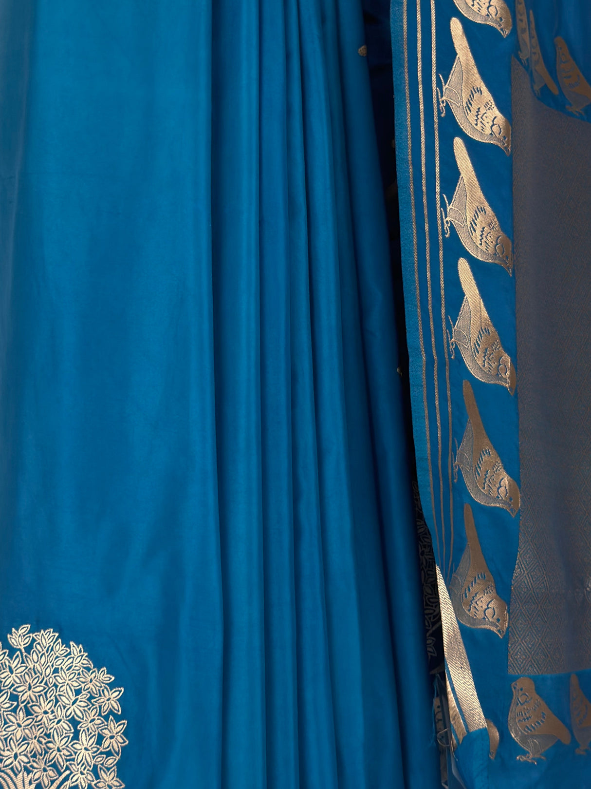 MIMOSA Ananda Mysore Silk crepe Saree — fleets shot full lifestyle
