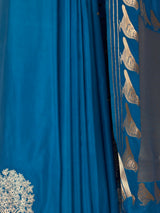 MIMOSA Ananda Mysore Silk crepe Saree — fleets shot full lifestyle