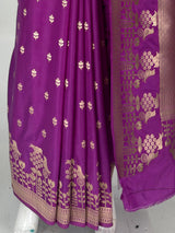 MIMOSA Lavender Saree Saree — fleets shot full lifestyle