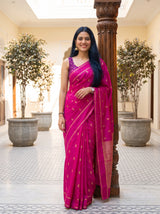 MIMOSA Gajari Saree Saree — pose 10 styling detail