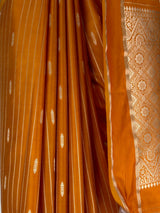 MIMOSA Mustard Saree Saree — fleets shot full lifestyle