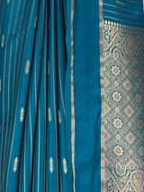 MIMOSA Sapphire Saree Saree — fleets shot full lifestyle